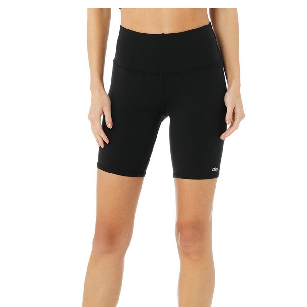 Perfect Condition Alo High Waist Biker Short